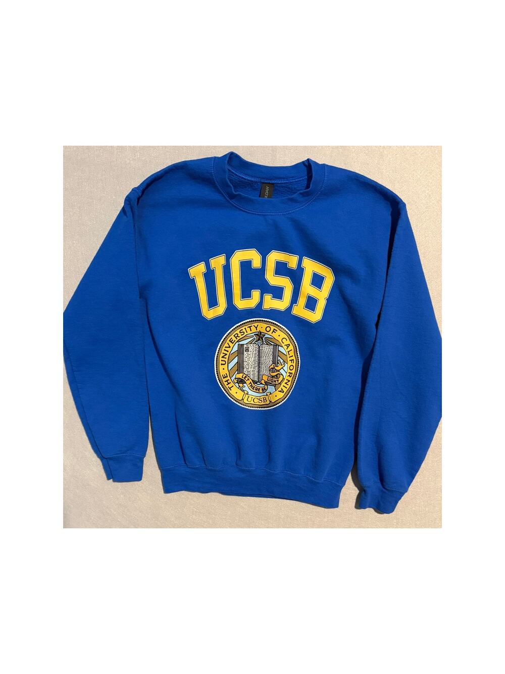 UCSB Gauchos Blue Crewneck Sweatshirt | University of California Santa Barbara S